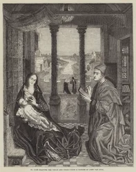 Saint Luc dessinant la Vierge et l